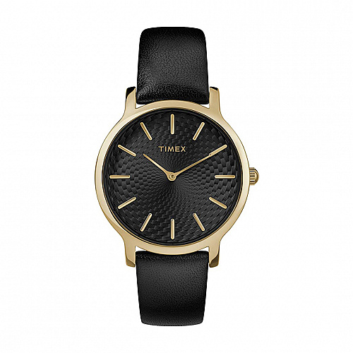 Metropolitan 34mm sale leather strap watch